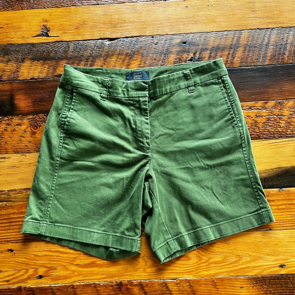 J Crew Green Women's Shorts size 8